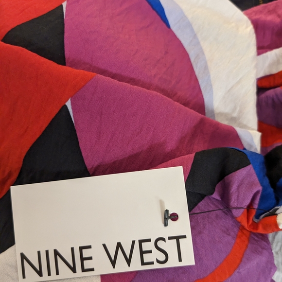 Nine West Cropped Bracelet Sleeve Off The Shoulder Top- Size XS - Picture 3 of 14